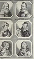 Picture 35 of 37 from L'Academia todesca della architectura, scultura & pittura, oder, Teutsche Academie der Edlen Bau- Bild- und Mahlerey-Künste : darinn enthalten ein gründlicher Unterricht von dieser dreyer Künste Eigenschaft, Lehr-Sätzen und Geheimnissen, von den Bau-Steinen und fünferley Bau-Arten, von den Statuen und ihrer Zugehör, von der Erfind- und Zeichnung ... neben aller Egyptischen, Griechischen, Römischen, Italiänischen, Hoch- und Nieder-Teutschen, auch anderer alten und neuen Virtuosen, Leben und fürnehmsten Kunst-Werken beschrieben : auch mit 38 Platten von der Architectur, 68 Alt-Römischen Statuen, ganz und halben Bildern, 74 Medaglionen, 180 Contrafäten durch die Hand der bästen heutigen Künstlere in Kupfer gezieret (1675), leaf 680