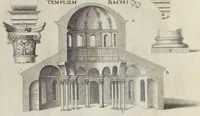 Picture 10 of 37 from L'Academia todesca della architectura, scultura & pittura, oder, Teutsche Academie der Edlen Bau- Bild- und Mahlerey-Künste : darinn enthalten ein gründlicher Unterricht von dieser dreyer Künste Eigenschaft, Lehr-Sätzen und Geheimnissen, von den Bau-Steinen und fünferley Bau-Arten, von den Statuen und ihrer Zugehör, von der Erfind- und Zeichnung ... neben aller Egyptischen, Griechischen, Römischen, Italiänischen, Hoch- und Nieder-Teutschen, auch anderer alten und neuen Virtuosen, Leben und fürnehmsten Kunst-Werken beschrieben : auch mit 38 Platten von der Architectur, 68 Alt-Römischen Statuen, ganz und halben Bildern, 74 Medaglionen, 180 Contrafäten durch die Hand der bästen heutigen Künstlere in Kupfer gezieret (1675), leaf 92