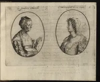 Picture 3 of 17 from Le miroir des plus belles courtisannes de ce temps = Spiegel der alder-schoonste cortisanen deses tijts = Spiegel der allerschönsten Cortisannen diser Zeyt (1631), leaf 20