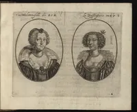 Picture 4 of 17 from Le miroir des plus belles courtisannes de ce temps = Spiegel der alder-schoonste cortisanen deses tijts = Spiegel der allerschönsten Cortisannen diser Zeyt (1631), leaf 22
