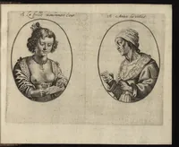 Picture 7 of 17 from Le miroir des plus belles courtisannes de ce temps = Spiegel der alder-schoonste cortisanen deses tijts = Spiegel der allerschönsten Cortisannen diser Zeyt (1631), leaf 30
