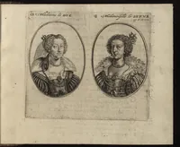 Picture 8 of 17 from Le miroir des plus belles courtisannes de ce temps = Spiegel der alder-schoonste cortisanen deses tijts = Spiegel der allerschönsten Cortisannen diser Zeyt (1631), leaf 32