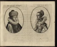 Picture 11 of 17 from Le miroir des plus belles courtisannes de ce temps = Spiegel der alder-schoonste cortisanen deses tijts = Spiegel der allerschönsten Cortisannen diser Zeyt (1631), leaf 40