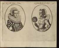 Picture 17 of 17 from Le miroir des plus belles courtisannes de ce temps = Spiegel der alder-schoonste cortisanen deses tijts = Spiegel der allerschönsten Cortisannen diser Zeyt (1631), leaf 54