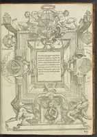 An illustration from Livre de perspectiue de Iehan Cousin, senonois, maistre painctre à Paris (1560)