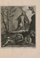 An illustration from Davidis Teniers Antuerpiensis, pictoris, et a cubiculis ser.mis principibus Leopoldo Guil. archiduci et Ioanni Austriaco, Theatrum pictorium : in quo exhibentur ipsius manu delineatae, eiusque curâ in aes incisae picturae archetipae italicae, quas ipse ser.mus archidux in pinacothecam suam Bruxellis collegit (1660)