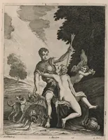 Picture 11 of 28 from Davidis Teniers Antuerpiensis, pictoris, et a cubiculis ser.mis principibus Leopoldo Guil. archiduci et Ioanni Austriaco, Theatrum pictorium : in quo exhibentur ipsius manu delineatae, eiusque curâ in aes incisae picturae archetipae italicae, quas ipse ser.mus archidux in pinacothecam suam Bruxellis collegit (1660), leaf 254