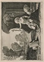 Picture 26 of 28 from Davidis Teniers Antuerpiensis, pictoris, et a cubiculis ser.mis principibus Leopoldo Guil. archiduci et Ioanni Austriaco, Theatrum pictorium : in quo exhibentur ipsius manu delineatae, eiusque curâ in aes incisae picturae archetipae italicae, quas ipse ser.mus archidux in pinacothecam suam Bruxellis collegit (1660), leaf 454