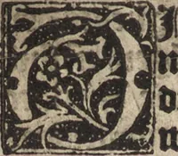 An illustration from Dits die excellente Cronike vā vlaenderē Beghinnende vā Liederick Buc den eersten Forestier tot dē laetstē, die door haer vrome feytē, namaels Grauē vā Vlaendrē ghemaect wordē, achteruolghende die rechte afcomste der voorsz grauē, tot desen onsen doorluchtichstē hoochghborē Keyser Karolo altijt v'meerder des rijcx geborē te Ghendt, etc (1531)
