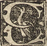 An illustration from Dits die excellente Cronike vā vlaenderē Beghinnende vā Liederick Buc den eersten Forestier tot dē laetstē, die door haer vrome feytē, namaels Grauē vā Vlaendrē ghemaect wordē, achteruolghende die rechte afcomste der voorsz grauē, tot desen onsen doorluchtichstē hoochghborē Keyser Karolo altijt v'meerder des rijcx geborē te Ghendt, etc (1531)