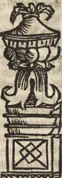 An illustration from Dits die excellente Cronike vā vlaenderē Beghinnende vā Liederick Buc den eersten Forestier tot dē laetstē, die door haer vrome feytē, namaels Grauē vā Vlaendrē ghemaect wordē, achteruolghende die rechte afcomste der voorsz grauē, tot desen onsen doorluchtichstē hoochghborē Keyser Karolo altijt v'meerder des rijcx geborē te Ghendt, etc (1531)