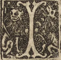 An illustration from Dits die excellente Cronike vā vlaenderē Beghinnende vā Liederick Buc den eersten Forestier tot dē laetstē, die door haer vrome feytē, namaels Grauē vā Vlaendrē ghemaect wordē, achteruolghende die rechte afcomste der voorsz grauē, tot desen onsen doorluchtichstē hoochghborē Keyser Karolo altijt v'meerder des rijcx geborē te Ghendt, etc (1531)