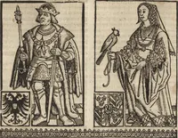 Picture 178 of 265 from Dits die excellente Cronike vā vlaenderē Beghinnende vā Liederick Buc den eersten Forestier tot dē laetstē, die door haer vrome feytē, namaels Grauē vā Vlaendrē ghemaect wordē, achteruolghende die rechte afcomste der voorsz grauē, tot desen onsen doorluchtichstē hoochghborē Keyser Karolo altijt v'meerder des rijcx geborē te Ghendt, etc (1531), leaf 401