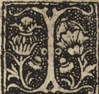 An illustration from Dits die excellente Cronike vā vlaenderē Beghinnende vā Liederick Buc den eersten Forestier tot dē laetstē, die door haer vrome feytē, namaels Grauē vā Vlaendrē ghemaect wordē, achteruolghende die rechte afcomste der voorsz grauē, tot desen onsen doorluchtichstē hoochghborē Keyser Karolo altijt v'meerder des rijcx geborē te Ghendt, etc (1531)