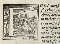 An illustration from La pratica della perspettiva : opera molto vtile a pittori, a scvltori, & ad architetti : con due tauole, una de' capitoli principali, l'altra delle cose piu notabili contenue nella presente opera (1568)
