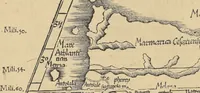 An illustration from Clavdii Ptolemaei Alexandrini Geographicae enarrationis libri octo (1541)