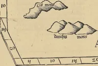 An illustration from Clavdii Ptolemaei Alexandrini Geographicae enarrationis libri octo (1541)