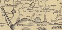 An illustration from Clavdii Ptolemaei Alexandrini Geographicae enarrationis libri octo (1541)
