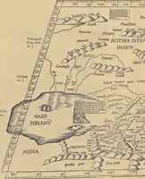 An illustration from Clavdii Ptolemaei Alexandrini Geographicae enarrationis libri octo (1541)