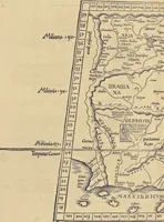 An illustration from Clavdii Ptolemaei Alexandrini Geographicae enarrationis libri octo (1541)