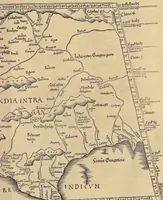 An illustration from Clavdii Ptolemaei Alexandrini Geographicae enarrationis libri octo (1541)