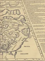 An illustration from Clavdii Ptolemaei Alexandrini Geographicae enarrationis libri octo (1541)
