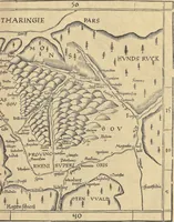 An illustration from Clavdii Ptolemaei Alexandrini Geographicae enarrationis libri octo (1541)