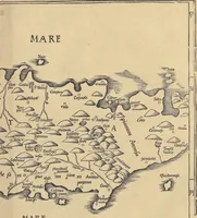 An illustration from Clavdii Ptolemaei Alexandrini Geographicae enarrationis libri octo (1541)