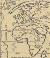 An illustration from Clavdii Ptolemaei Alexandrini Geographicae enarrationis libri octo (1541)