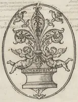 An illustration from Historia antica di Ricordano Malespini, gentil'huomo fiorentino, dall'edificazione de Fiorenza per insino all'anno M.CCLXXXI. Con l'aggiunta di Giachetto svo nipote dal detto anno per insino al 1286 (1568)