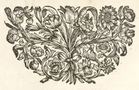 An illustration from Excellentium familiarum in Gallia genealogiae : a prima earundem origine usque ad praesens aevum deductae et notis historicis, quibus memorabilia regni Galliae, regumque et clarorum toga et sago virorum facta moresque ac dignitates recensentur, illustratae, cum iconibus insignium & indicibus necessariis (1687)