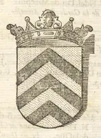 Picture 27 of 58 from Excellentium familiarum in Gallia genealogiae : a prima earundem origine usque ad praesens aevum deductae et notis historicis, quibus memorabilia regni Galliae, regumque et clarorum toga et sago virorum facta moresque ac dignitates recensentur, illustratae, cum iconibus insignium & indicibus necessariis (1687), leaf 332