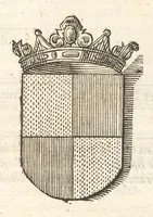 Picture 30 of 58 from Excellentium familiarum in Gallia genealogiae : a prima earundem origine usque ad praesens aevum deductae et notis historicis, quibus memorabilia regni Galliae, regumque et clarorum toga et sago virorum facta moresque ac dignitates recensentur, illustratae, cum iconibus insignium & indicibus necessariis (1687), leaf 344
