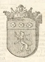 Picture 33 of 58 from Excellentium familiarum in Gallia genealogiae : a prima earundem origine usque ad praesens aevum deductae et notis historicis, quibus memorabilia regni Galliae, regumque et clarorum toga et sago virorum facta moresque ac dignitates recensentur, illustratae, cum iconibus insignium & indicibus necessariis (1687), leaf 368