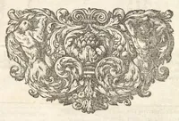 An illustration from Excellentium familiarum in Gallia genealogiae : a prima earundem origine usque ad praesens aevum deductae et notis historicis, quibus memorabilia regni Galliae, regumque et clarorum toga et sago virorum facta moresque ac dignitates recensentur, illustratae, cum iconibus insignium & indicibus necessariis (1687)