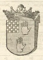 Picture 41 of 58 from Excellentium familiarum in Gallia genealogiae : a prima earundem origine usque ad praesens aevum deductae et notis historicis, quibus memorabilia regni Galliae, regumque et clarorum toga et sago virorum facta moresque ac dignitates recensentur, illustratae, cum iconibus insignium & indicibus necessariis (1687), leaf 460