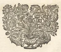 An illustration from Excellentium familiarum in Gallia genealogiae : a prima earundem origine usque ad praesens aevum deductae et notis historicis, quibus memorabilia regni Galliae, regumque et clarorum toga et sago virorum facta moresque ac dignitates recensentur, illustratae, cum iconibus insignium & indicibus necessariis (1687)