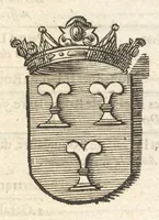 Picture 55 of 58 from Excellentium familiarum in Gallia genealogiae : a prima earundem origine usque ad praesens aevum deductae et notis historicis, quibus memorabilia regni Galliae, regumque et clarorum toga et sago virorum facta moresque ac dignitates recensentur, illustratae, cum iconibus insignium & indicibus necessariis (1687), leaf 572