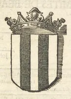 Picture 58 of 58 from Excellentium familiarum in Gallia genealogiae : a prima earundem origine usque ad praesens aevum deductae et notis historicis, quibus memorabilia regni Galliae, regumque et clarorum toga et sago virorum facta moresque ac dignitates recensentur, illustratae, cum iconibus insignium & indicibus necessariis (1687), leaf 604