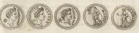 An illustration from Ex libris XXIII commentariorvm in vetera imperatorvm Romanorvm nvmismata Aeneae Vici liber primus (1560)