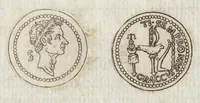 An illustration from Ex libris XXIII commentariorvm in vetera imperatorvm Romanorvm nvmismata Aeneae Vici liber primus (1560)