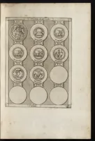 An illustration from Ex libris XXIII commentariorvm in vetera imperatorvm Romanorvm nvmismata Aeneae Vici liber primus (1560)