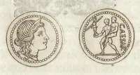 Picture 9 of 36 from Ex libris XXIII commentariorvm in vetera imperatorvm Romanorvm nvmismata Aeneae Vici liber primus (1560), leaf 41