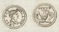 Picture 20 of 36 from Ex libris XXIII commentariorvm in vetera imperatorvm Romanorvm nvmismata Aeneae Vici liber primus (1560), leaf 83