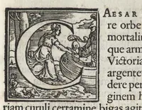 An illustration from Ex libris XXIII commentariorvm in vetera imperatorvm Romanorvm nvmismata Aeneae Vici liber primus (1560)