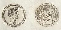 Picture 24 of 36 from Ex libris XXIII commentariorvm in vetera imperatorvm Romanorvm nvmismata Aeneae Vici liber primus (1560), leaf 89