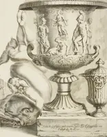 An illustration from Sculpturae veteris admiranda, sive, Delineatio vera perfectissimarum eminentissimarumque statuarum : unà cum artis hujus nobilissimae theoria ... : Carolo Ludovico, comiti Palat. Rheni ... consecrata à Joachimo de Sandrart in Stockau (1680)