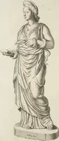 An illustration from Sculpturae veteris admiranda, sive, Delineatio vera perfectissimarum eminentissimarumque statuarum : unà cum artis hujus nobilissimae theoria ... : Carolo Ludovico, comiti Palat. Rheni ... consecrata à Joachimo de Sandrart in Stockau (1680)