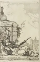 Picture 68 of 79 from Sculpturae veteris admiranda, sive, Delineatio vera perfectissimarum eminentissimarumque statuarum : unà cum artis hujus nobilissimae theoria ... : Carolo Ludovico, comiti Palat. Rheni ... consecrata à Joachimo de Sandrart in Stockau (1680), leaf 265