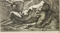 An illustration from Sculpturae veteris admiranda, sive, Delineatio vera perfectissimarum eminentissimarumque statuarum : unà cum artis hujus nobilissimae theoria ... : Carolo Ludovico, comiti Palat. Rheni ... consecrata à Joachimo de Sandrart in Stockau (1680)